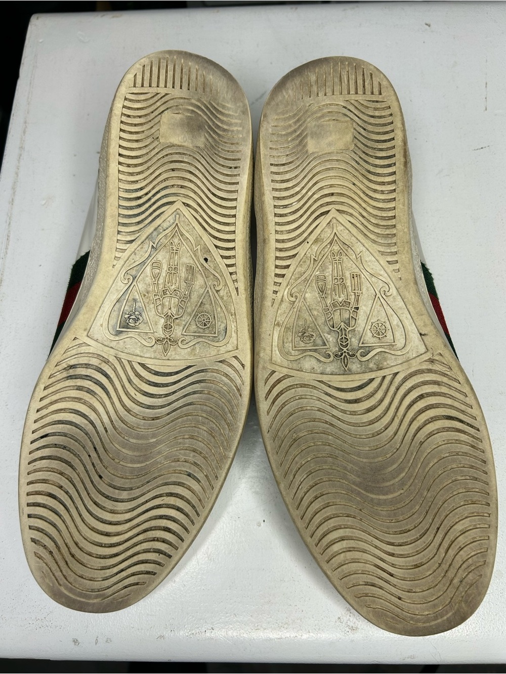 Gucci Ace Sneaker Embroidered Snake Size 9.5G / 10 US Mens - Picture 9 of 9